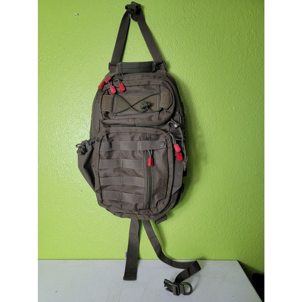 FIELDLINE Pro Series Roe Sling Pack OD Green Military Outdoors Hiking Backpack